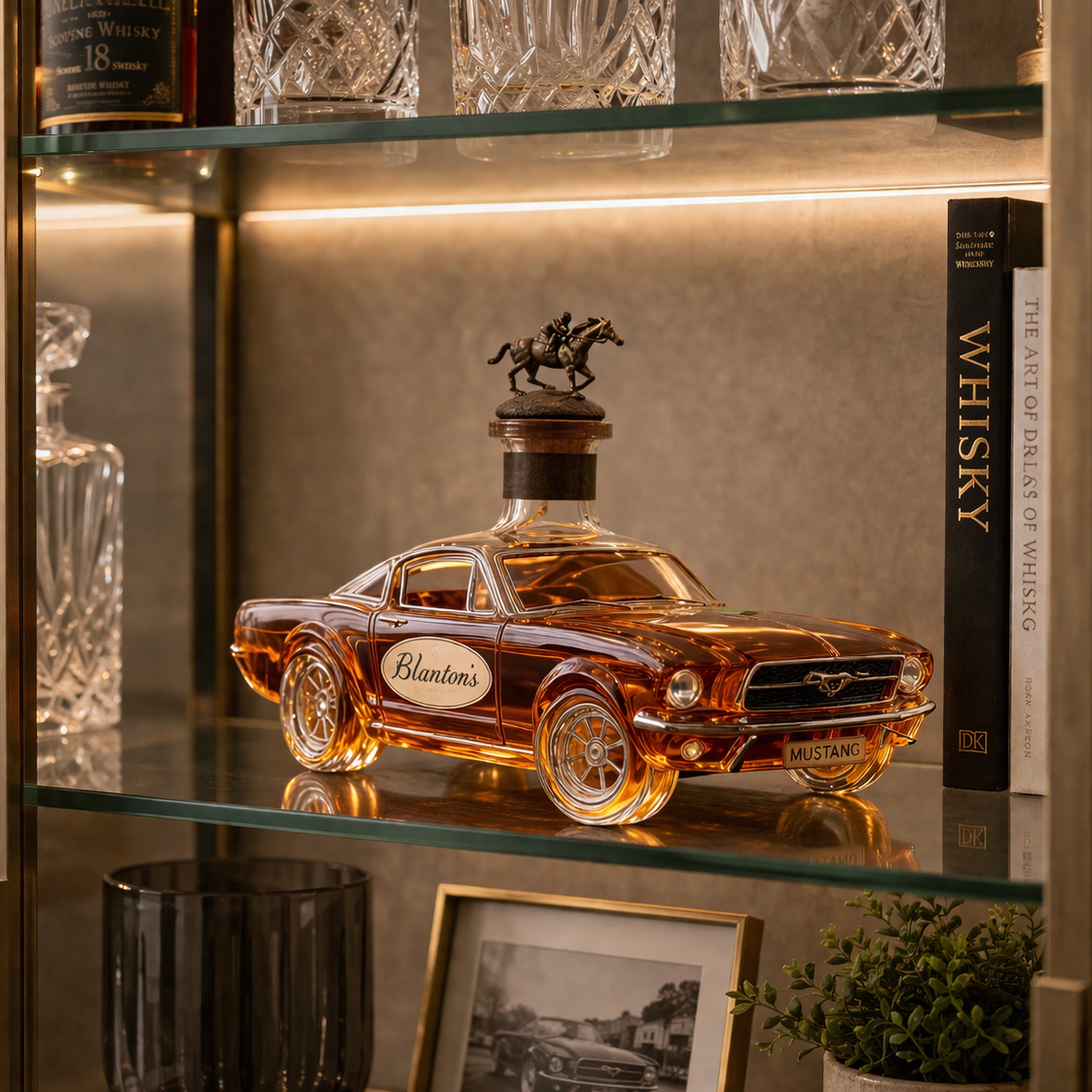 Bottiglia di whisky – Edizione Mustang