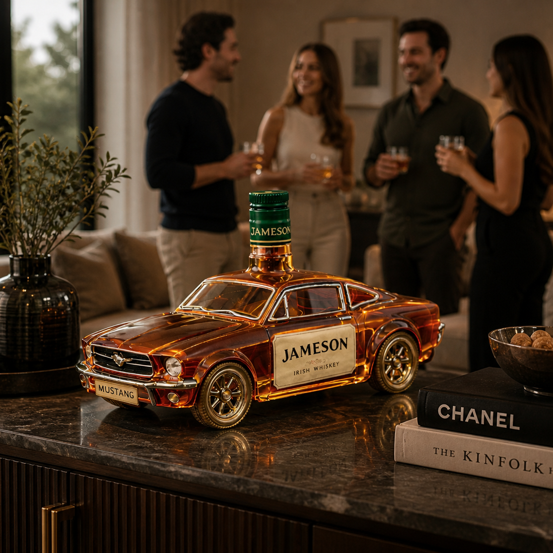 Bottiglia di whisky – Edizione Mustang