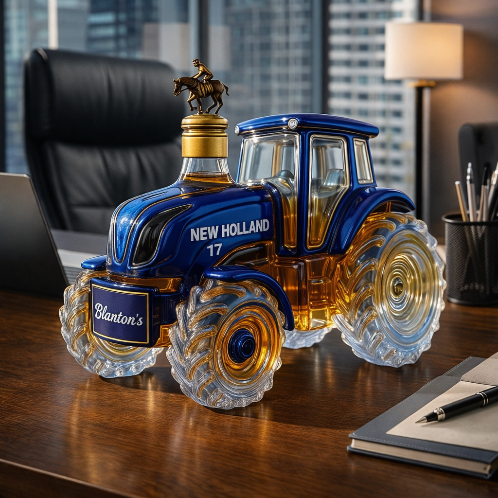 Bottiglia di whisky – Edizione Trattore New Holland